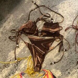 Brown Tigermist Bikini